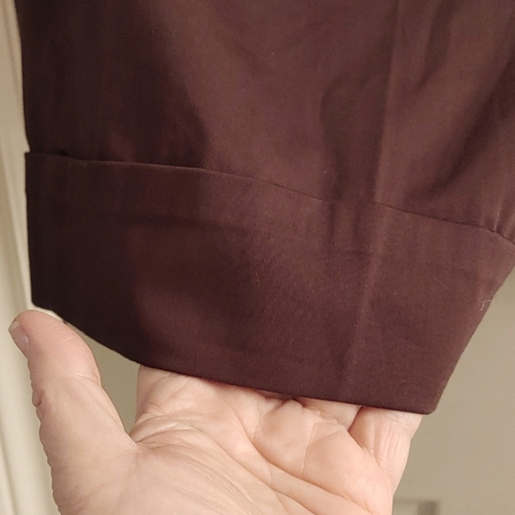 NWT Reitmans Brown Trendfits City Shorts Cuffed Size 15 - Picture 3 of 7